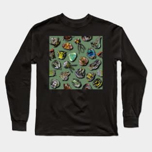 Insect Heads Long Sleeve T-Shirt